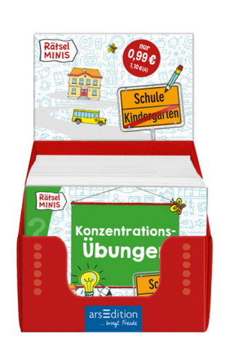 Rätsel-Minis Schule, Display