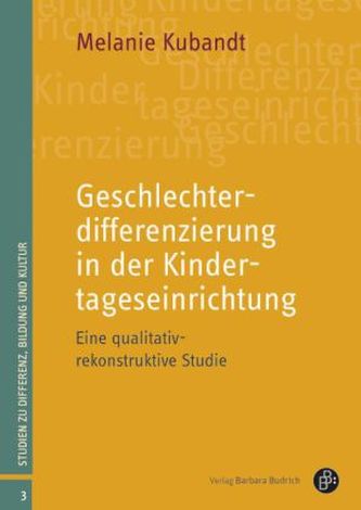 Geschlechterdifferenzierung in der Kindertageseinrichtung