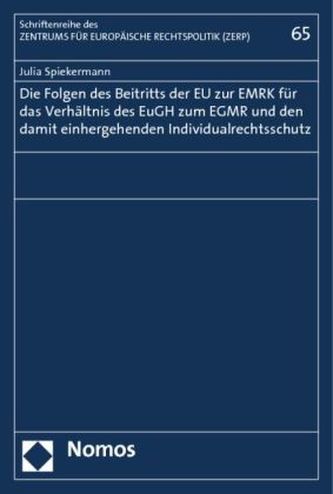 Die Folgen des Beitritts der EU zur EMRK für das Verhältnis des EuGH zum EGMR und den damit einhergehenden Individualrechtsschut