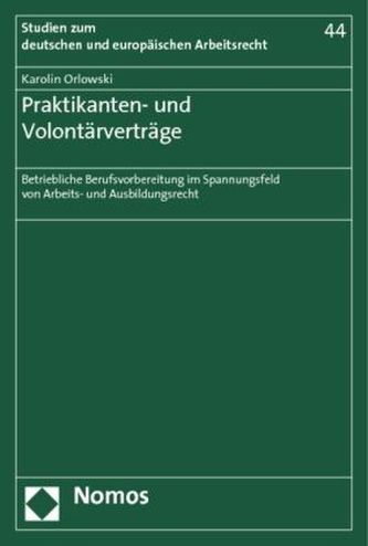 Praktikanten- und Volontärverträge