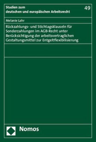 Rückzahlungs- und Stichtagsklauseln für Sonderzahlungen im AGB-Recht