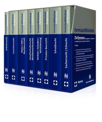 FormularBibliothek Zivilprozess, 8 Bde. m. CD-ROM