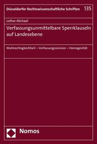 Verfassungsunmittelbare Sperrklauseln auf Landesebene
