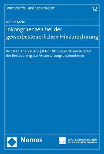 Inkongruenzen bei der gewerbesteuerlichen Hinzurechnung