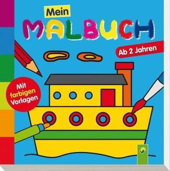 Mein Malbuch Schiff