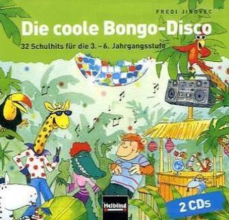 Die coole Bongo-Disco, 2 Audio-CDs