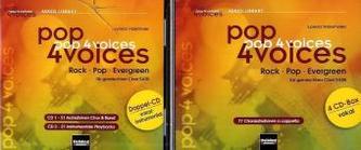 77 Choraufnahmen a cappella und 21 Aufnahmen Chor & Band, 21 instrumentale Playbacks, 6 Audio-CDs