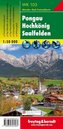 Freytag & Berndt Wander-, Rad- und Freizeitkarte Pongau, Hochkönig, Saalfelden