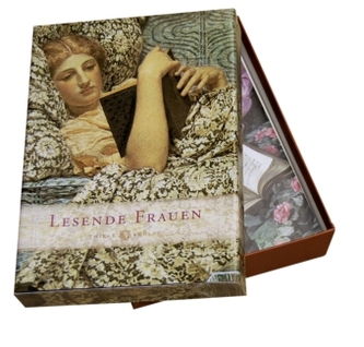 Lesende Frauen, 20 Doppelkarten mit Briefumschlägen