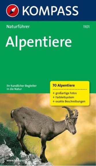 Kompass Naturführer Alpentiere