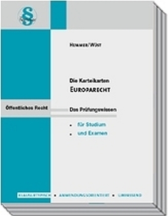 Europarecht, Karteikarten