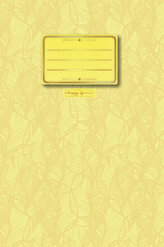 Sešit Pastel žlutý A4