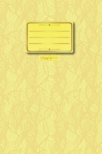 Sešit Pastel žlutý A4