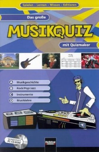 Das große Musikquiz mit Quizmaker, CD-ROM