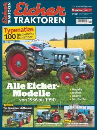 Typenkatalog Eicher-Traktoren