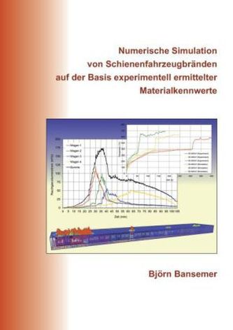 Numerische Simulation von Schienenfahrzeugbränden auf der Basis experimentell ermittelter Materialkennwerte