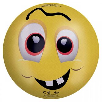 Míč smajlíci 130mm perleťový