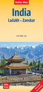 Nelles Map India - Ladakh, Zanskar, Polyart-Ausgabe