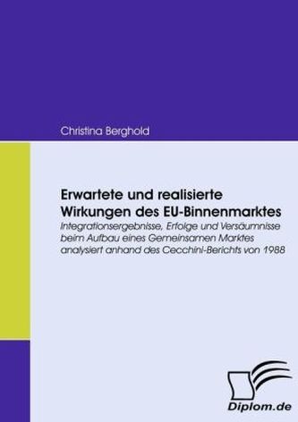 Erwartete und realisierte Wirkungen des EU-Binnenmarktes