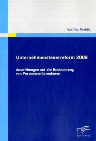 Unternehmensteuerreform 2008