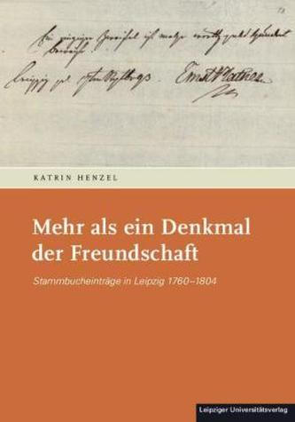 Mehr als ein Denkmal der Freundschaft