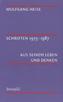 Schriften, 2 Bde.