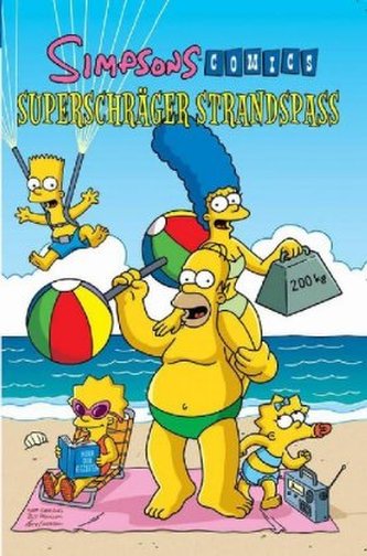 Superschräger Strandspaß