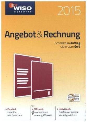 WISO Angebot & Rechnung 2015, CD-ROM