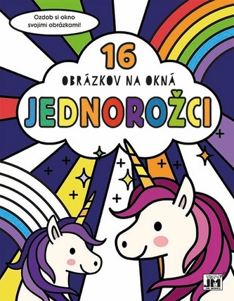 Vymaľovanky do okien/ Jednorožce