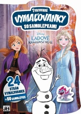 Tvarované vymaľovanky/ Ľadové kráľovstvo