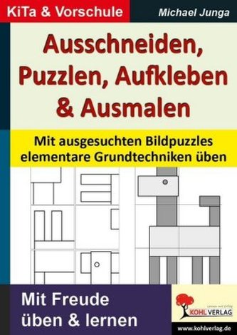 Ausschneiden, Puzzeln, Aufkleben & Ausmalen