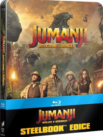 Jumanji: Další level Blu-ray Steelbook