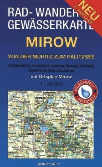 Rad-, Wander- & Gewässerkarte Mirow