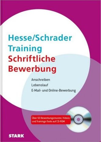 Training Schriftliche Bewerbung, m. CD-ROM