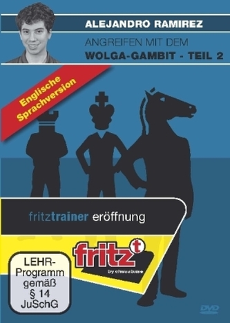 Angreifen mit dem Wolga-Gambit, englische Ausgabe, DVD-ROM. Tl.2