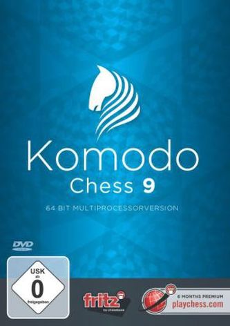 KOMODO CHESS 9, DVD-ROM