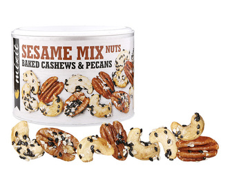 Mixit - Oříšky z pece - sezam a růžová sůl 150 g Mixit - Oříšky z pece - sezam a růžová sůl 150 g