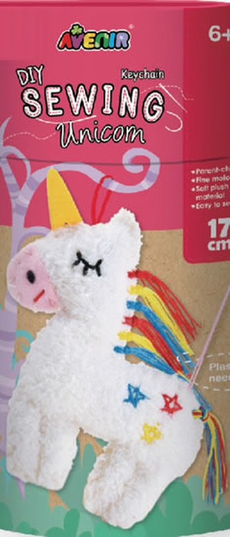 Ušij si klíčenku Jednorožec