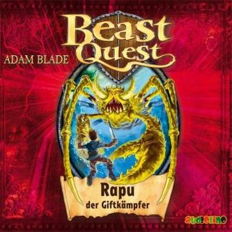 Beast Quest: Rapu der Giftkämpfer, 1 Audio-CD