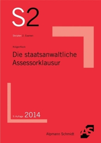 Die staatsanwaltliche Assessorklausur