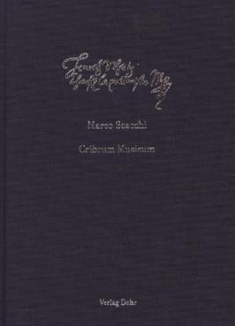 Schütz Dokumente - Marco Scacchi, Cribrum Musicum