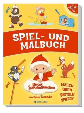 Spiel- und Malbuch Unser Sandmännchen und seine Freunde