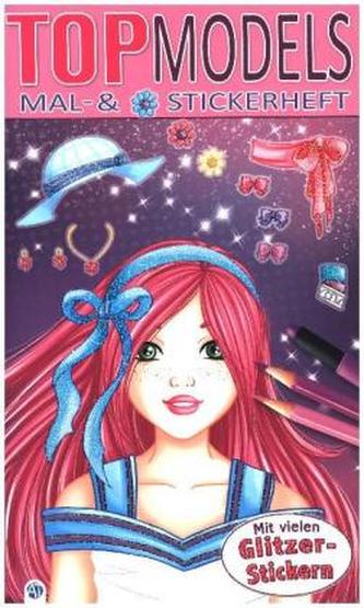 Topmodels, Mal- und Stickerheft