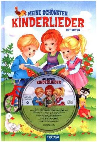 Meine schönsten Kinderlieder, m. Audio-CD