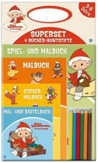 Unser Sandmännchen und seine Freunde, Super-Malset