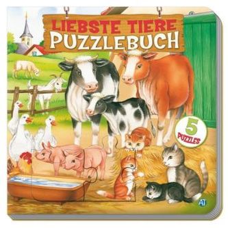 Puzzlebuch 'Liebste Tiere'