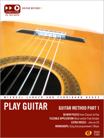 Play Guitar, Guitar Method, w. Audio-CD. Pt.1