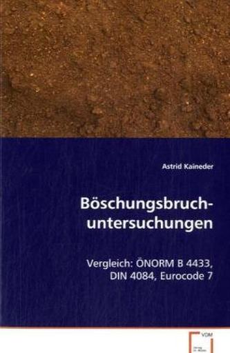 Böschungsbruchuntersuchungen