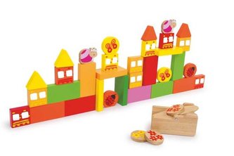 Small Foot Dřevěná motorická hračka sestřel ptáka