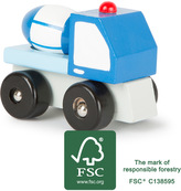 Small Foot Dřevěný domíchávač modrý